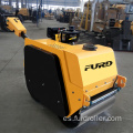 China 550Kg Doble tambor compactador compactador de rodillos pequeños FYLJ-S600C